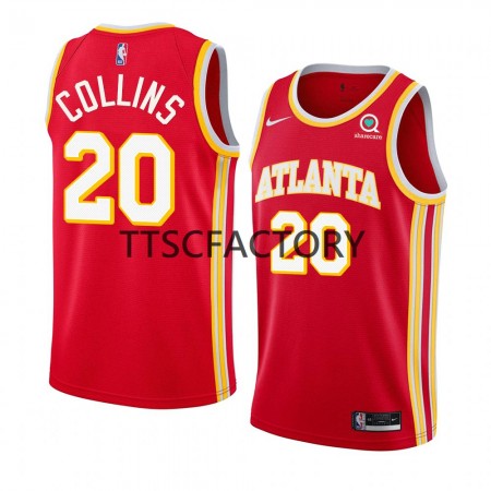 Dres Atlanta Hawks John Collins 20 Nike 2022-23 Icon Edition Crvena Swingman - Muške